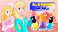 Elsa & Rapunzel nail Screen Shot 2
