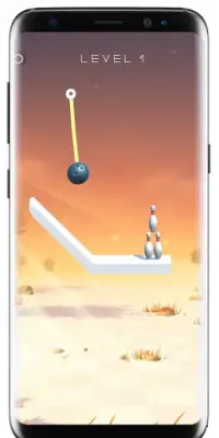 Rope Rage - Reach the top level and win! Screen Shot 2
