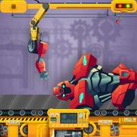 Grand Robot Car Iron Factory Maker Game