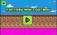 Fantasy Mini Football Screen Shot 0