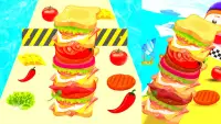 sandwich Runner 3d Games Screen Shot 0