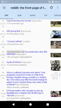 rif is fun for Reddit Screen Shot 0