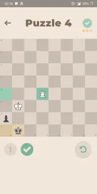 Mate King - Chess Puzzles Screen Shot 1