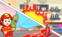 Pretend Play Fire Station Game : Town Firefighter Screen Shot 0