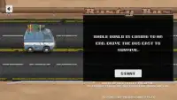 Rusty Bus: Flat tire run - One-tap Survival runner Screen Shot 0