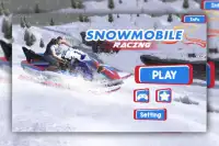 Snow Mobile Racing Screen Shot 0