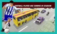 Football Team Transport Bus Driver Duty 2019 Screen Shot 0