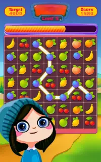 Fruit Connect Candy Screen Shot 1