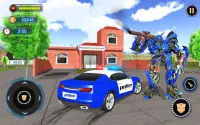 US Robot Car Transform - Police Robot Fighting Screen Shot 17