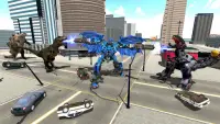 Transforming Dragon Robot VS Jurassic Dino World Screen Shot 0