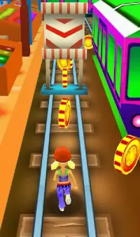 Train Surf Rush Runner 3D Screen Shot 0