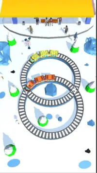 Juega Train Racing 3D Screen Shot 5