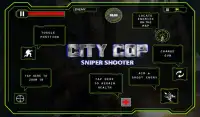 City Cop Sniper Shooting 3D Screen Shot 13