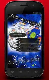 Spin Blade Racing Battle Screen Shot 1