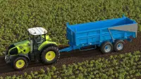 Pesado Tractor Carretilla Carga: Agricultura Juego Screen Shot 1