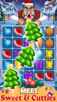 Christmas Sweeper - Free Match 3 Puzzle Screen Shot 2