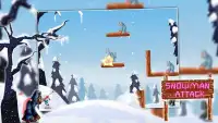Snowman attack Screen Shot 1