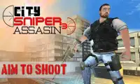 Cidade Sniper Assassin 3D Screen Shot 4