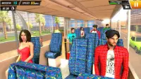 Carrosse d'autobus Conduite Simulateur 2019 - Bus Screen Shot 3