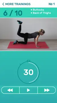 Home Workout - Video Lessons ⏱ Screen Shot 1