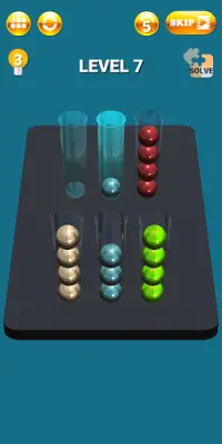 Sorty Balls 3D - Solitaire Puzzle Game Screen Shot 4