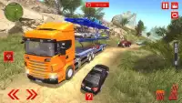 Offroad कार ट्रांसपोर्टर ट्रेलर ट्रक खेलों 2018 Screen Shot 7