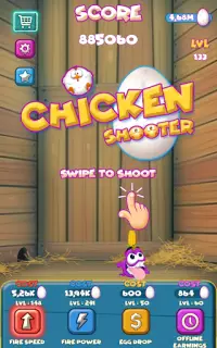 Chicken Shooter 2D Screen Shot 4