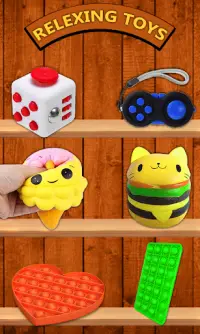 Fidget Collection: Fidget toys 3D permainan pop it Screen Shot 0