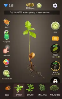 Idle Plant 3D: Terrarium Garden Idle & Tap Plant Screen Shot 1