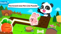 Little Panda's Pet Line Puzzle Screen Shot 0