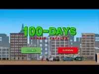 100 DAYS Zombie Invasion Screen Shot 8