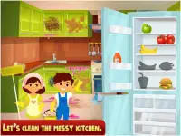 House clean up - girl cleaning games &dog care Screen Shot 2