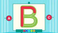 아이들이 쓰는 법을 배우십시오 : 유아 교육 게임 Screen Shot 6