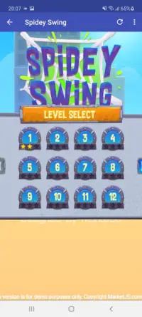 Spidey Swing Screen Shot 0