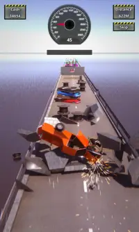 메가 램프 스턴트 불가능한 트랙 경주 용 자동차 게임 Screen Shot 4