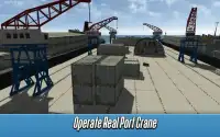 Dock Tower Crane Simulator 3D Screen Shot 0