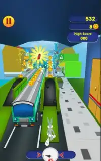 Lonney Tunes  Subway : Surfer Dash 3D Screen Shot 2