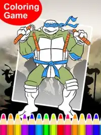 Coloring:Turtles Ninja Legends Screen Shot 0