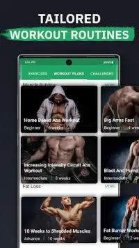 Fitvate - Gym & Home Workout Screen Shot 5