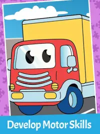 Kids Trucks Puzzle - Jigsaw Puzzles Screen Shot 1