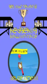 Hedgehog Balloon Race Screen Shot 7