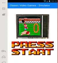 Classic Video Games - Emulator Screen Shot 0