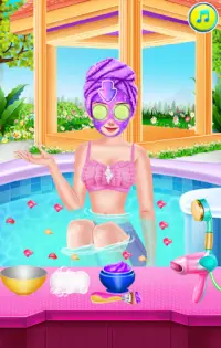Princess Spa Salon Makeover - Juegos para chicas Screen Shot 0