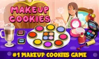 Princess Makeup Cookies maker! Jeu de cuisine pour Screen Shot 0