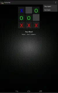 Tic Tac Toe Screen Shot 7