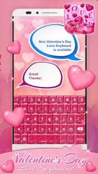 Valentine’s Day Love Keyboard Screen Shot 1