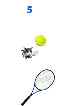 Tennis Play Game Screen Shot 0