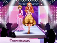Fashion Model Makeup Salon : Girls Makeover Game Screen Shot 10