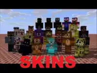 Skins FNAF for Minecraft PE Screen Shot 2
