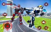 Flying Dragon Robot Transform Iron Robot Hero War Screen Shot 13